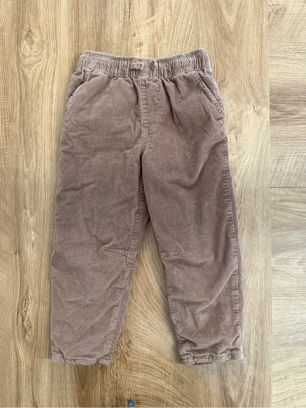 Zara Corduroy Pull-On Pants